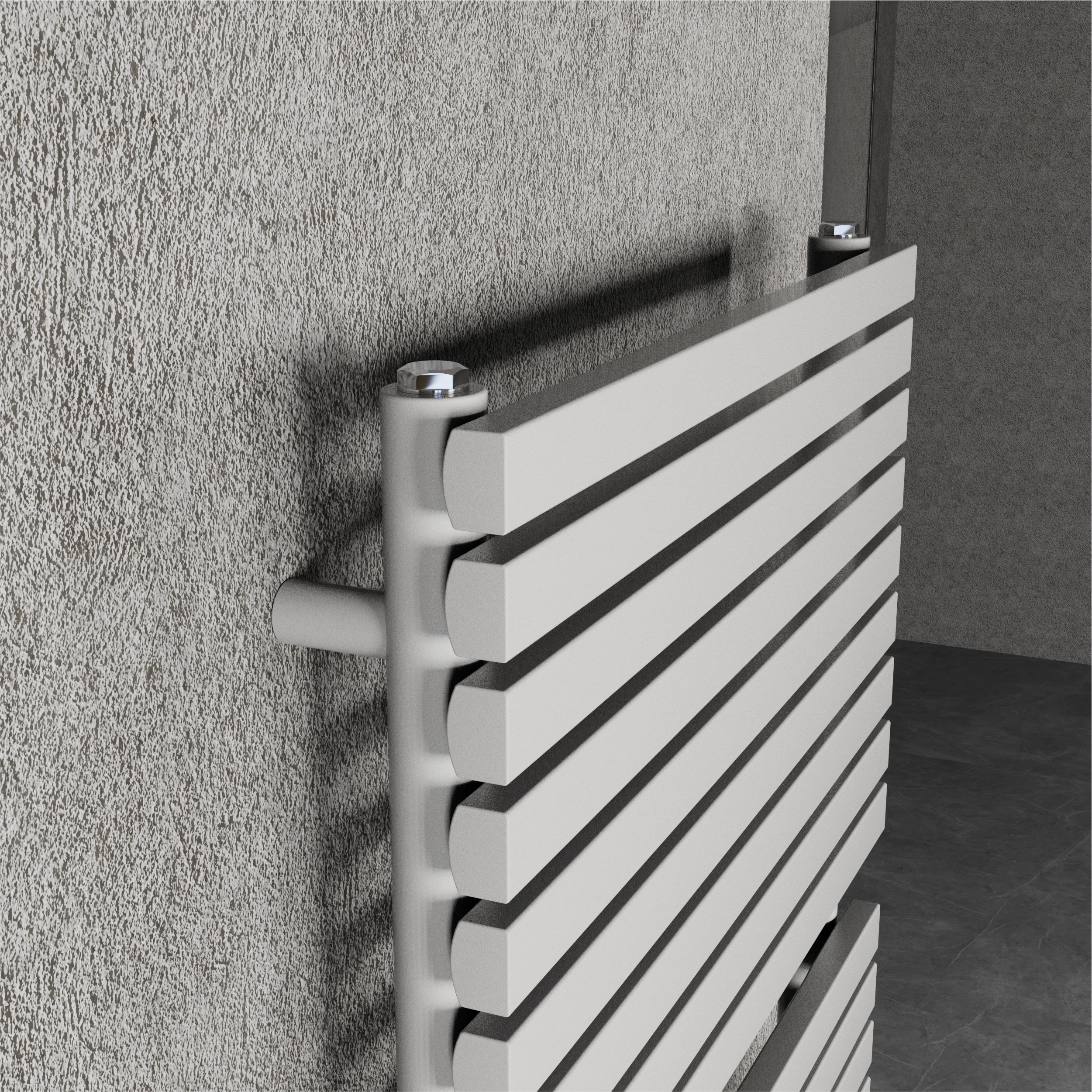 Elektrische Badheizkörper inkl. Heizstab Design Paneelheizkörper bis 1350 Watt - MILANO
