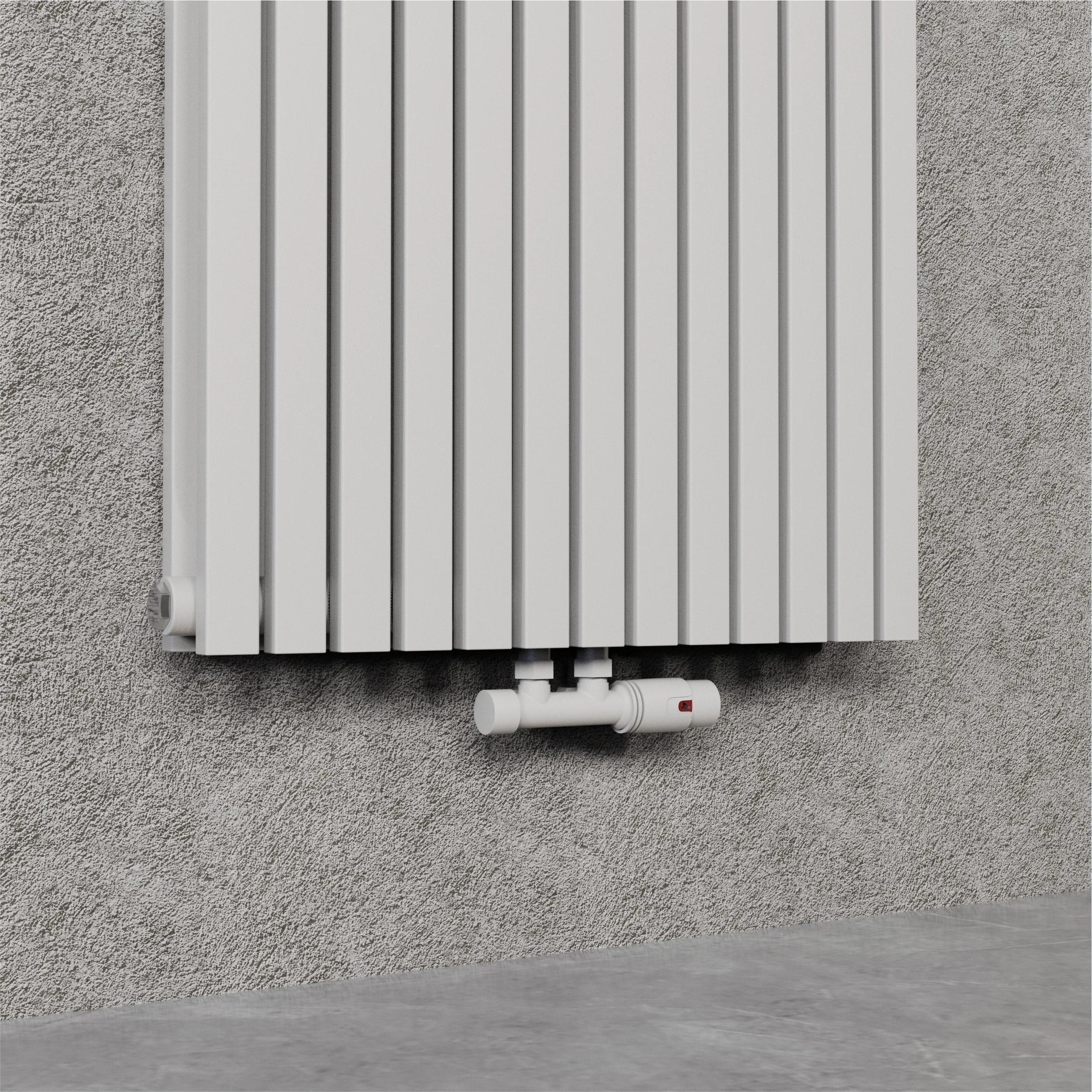 Paneelheizkörper Flachheizkörper Wohnraumheizkörper Leistungsstark 2-Lagig Vertikal 1900 bis 4000 WATT - MAILAND