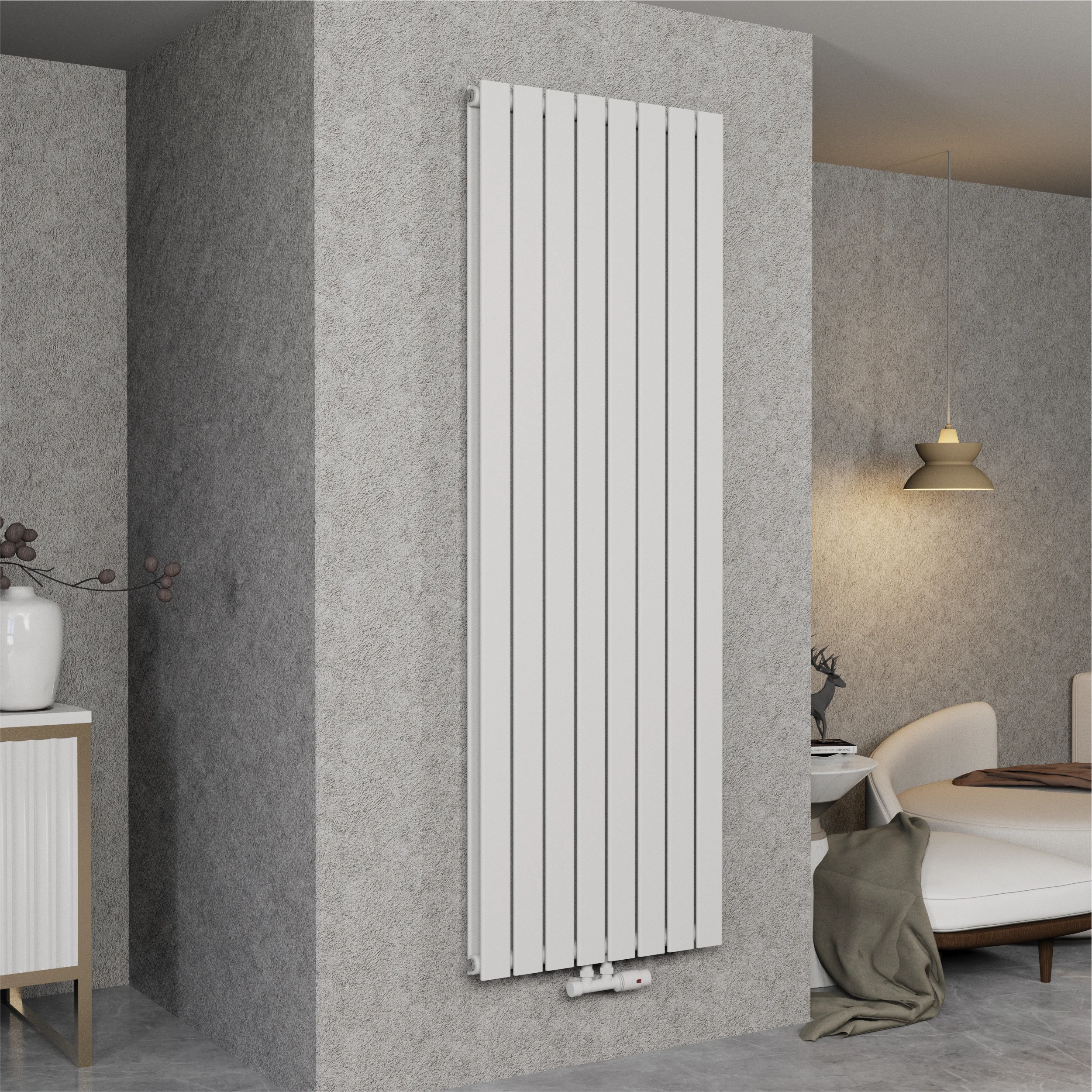 DH - Paneelheizkörper Design Flachheizkörper Wohnraumheizkörper 2-Lagig Vertikal - PALERMO