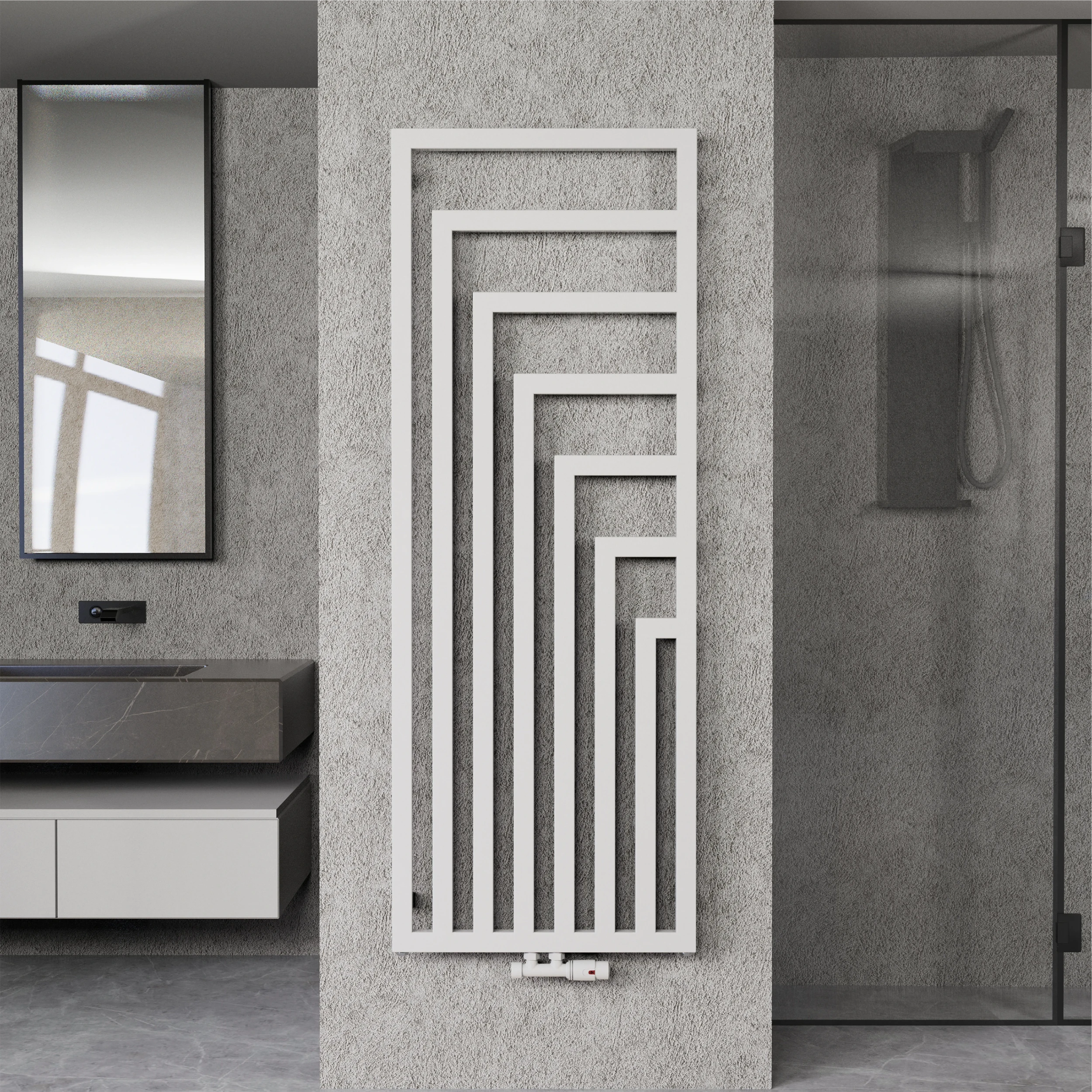 Badheizkörper Design Röhrenheizkörper - ROM 510 / 896 Watt