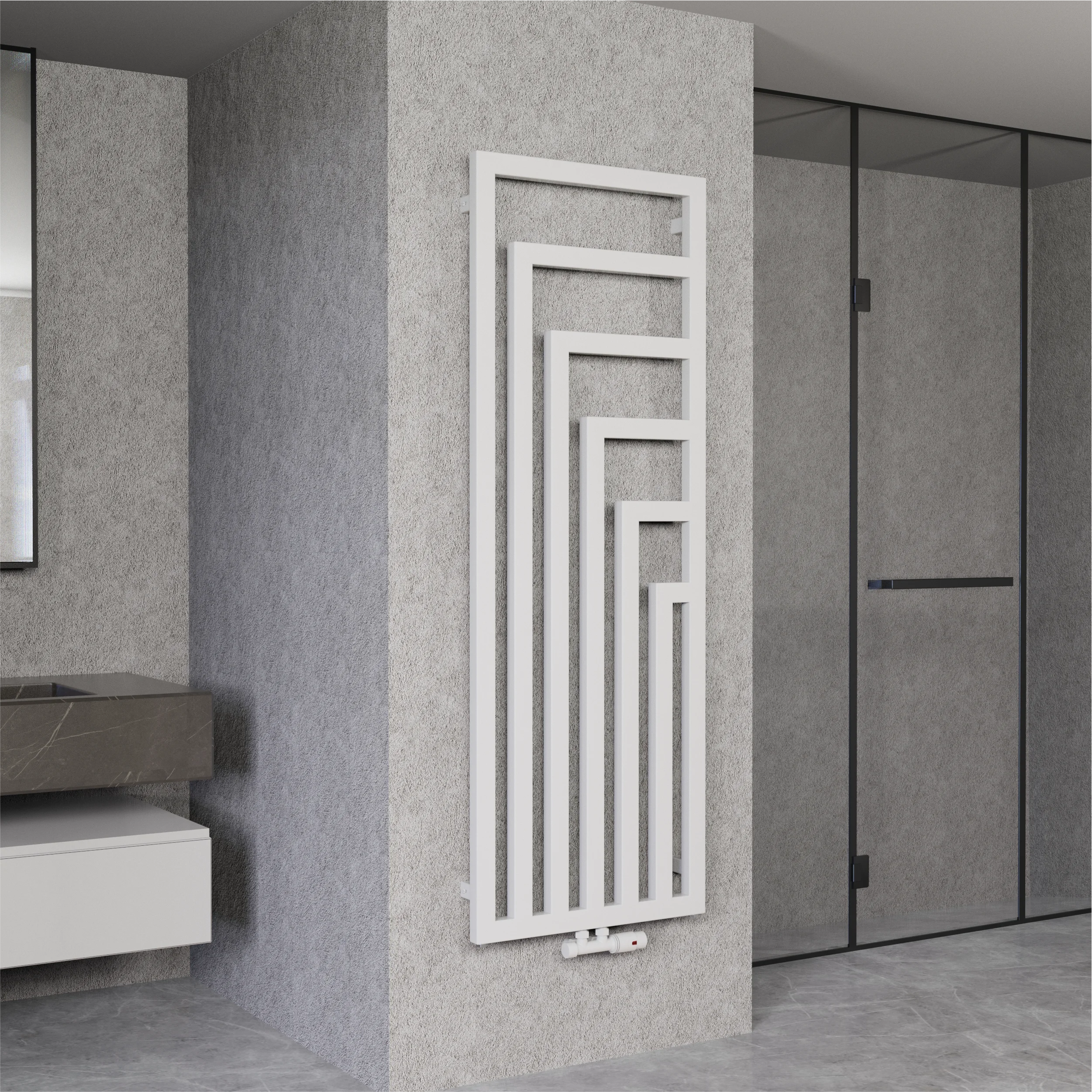 Badheizkörper Design Röhrenheizkörper - ROM 510 / 896 Watt